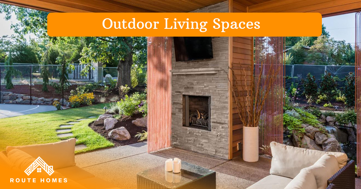 Key Features of Custom Homes in Toronto to Elevate Your Lifestyle 4 Backyard patio with an outdoor stone fireplace