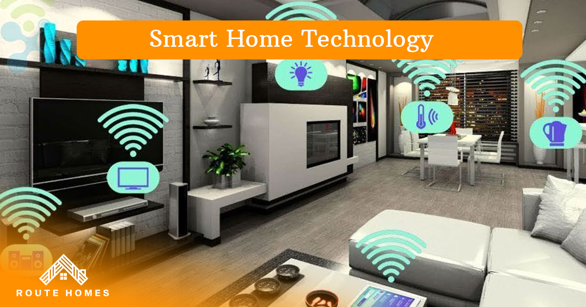 Key Features of Custom Homes in Toronto to Elevate Your Lifestyle 3 Living room with smart home device icons