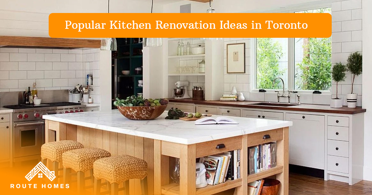How Kitchen Renovation Ideas in Toronto Can Change the Feel of Your Entire Home 1 Bright kitchen with a wood island and white cabinets