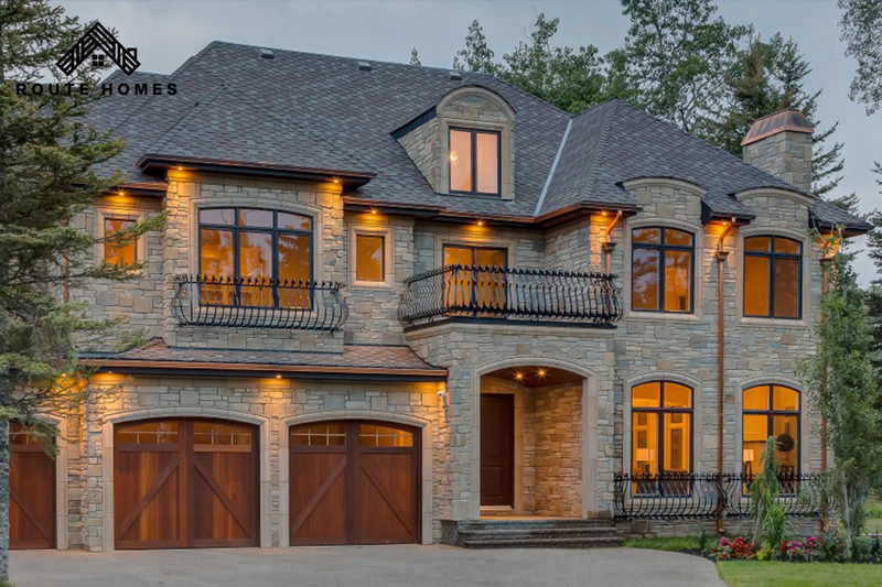 Custom home in Mississauga by Route Homes – luxury residential design and construction across Toronto and the GTA